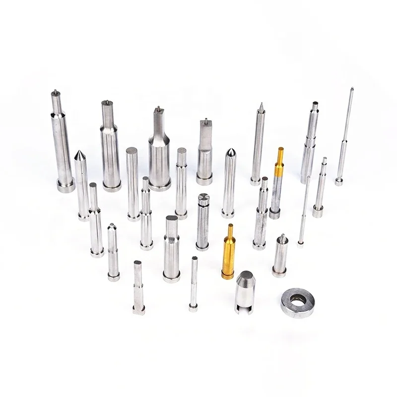factory promotional high quality long life conical head  carbide roll pin punch die and bushing piercing tools punch mold