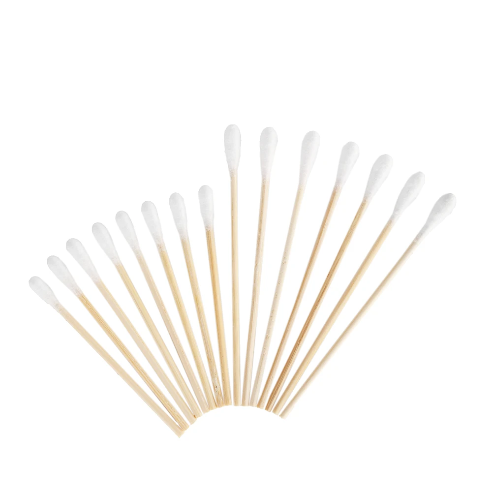 
Swabs Medical Individually Packaged Lipstick Supplier Spiral Cleansing Silicone Baby Ears Q Tips Cotton Swab 