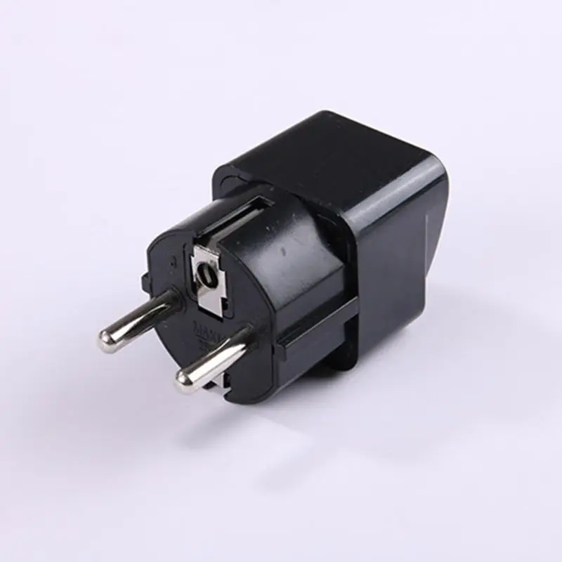 
European Standard 0~250V Black Pure Copper Socket 