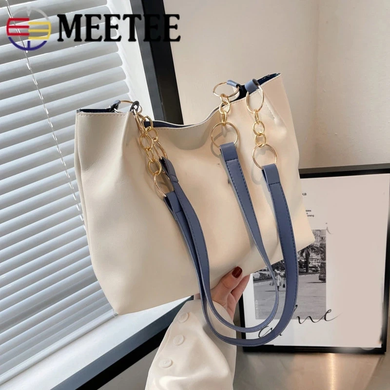 Meetee H2-1 20-50mm Bag Parts Accessories Bag Strap Open Ring Connection Buckle Dog Collar Loop Clasp Hardware Circle O Rings