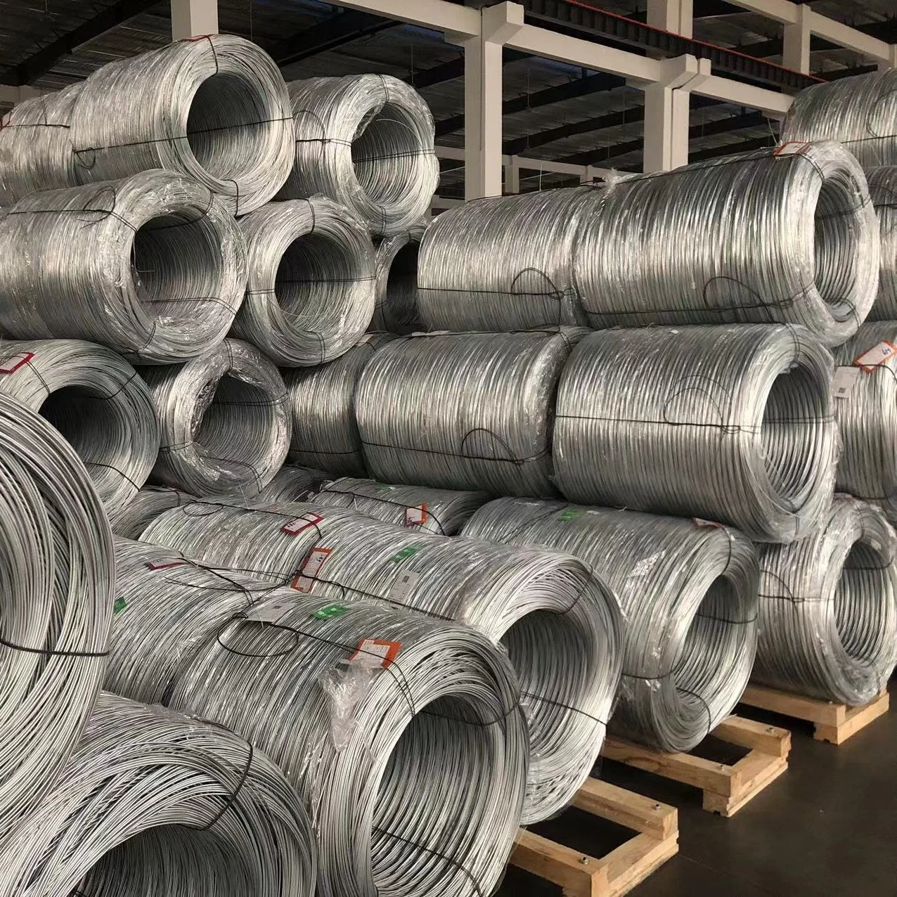 Pickling Annealed Quenching Cold-drawing Zinc-coated for Fence net Flower stand