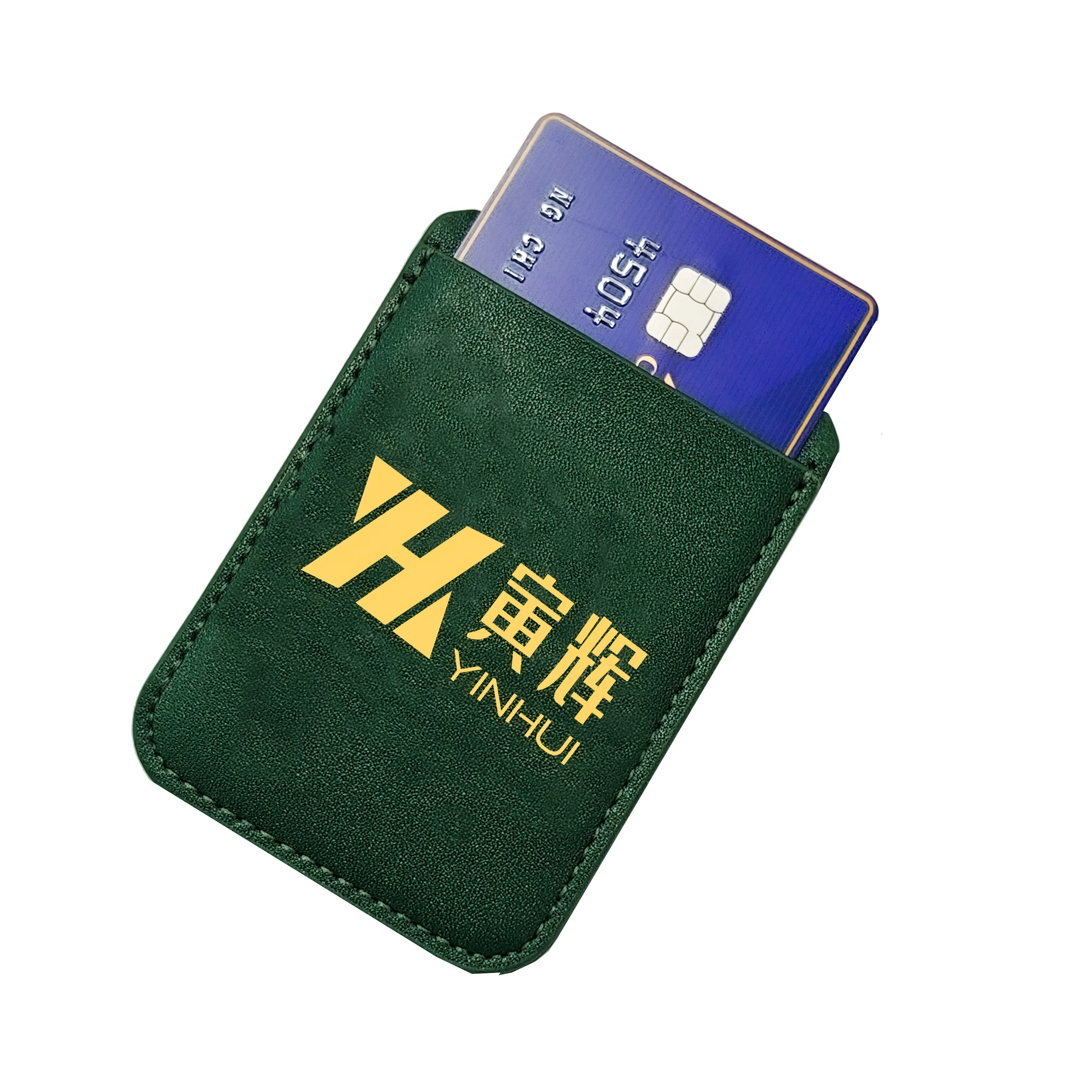 2024 Latest Models Custom Logo mobile phone covers Sticker Adhesive Phone Wallets  portable Leather Phone case