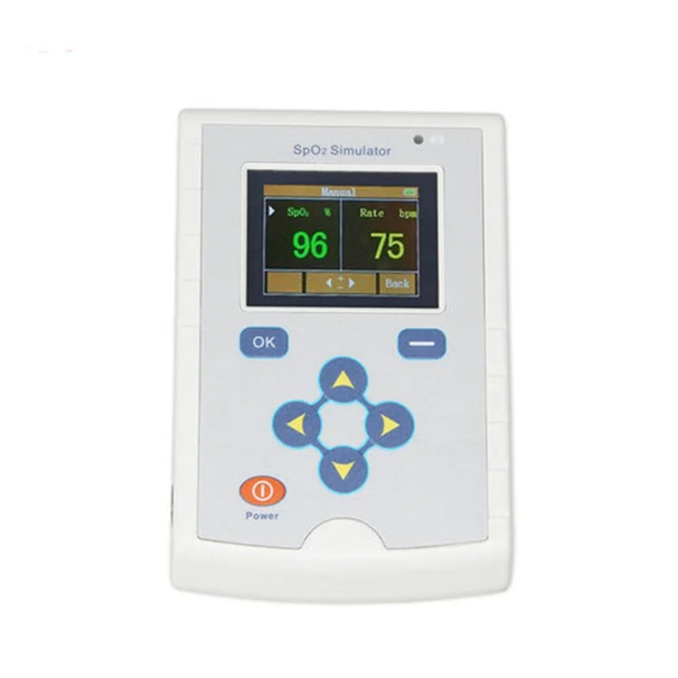 OEM Customize Membrane Switch Membrane Keyboard With 3M9448 Adhesive For SpO2 Pulse Rate Blood Oxygen Simulator Pulse Oximeter