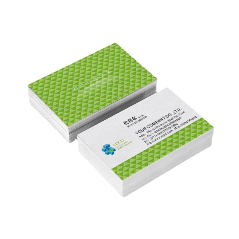 Factory Custom Logo Design Colorful Business Thanks Cards Paper Cards Printing