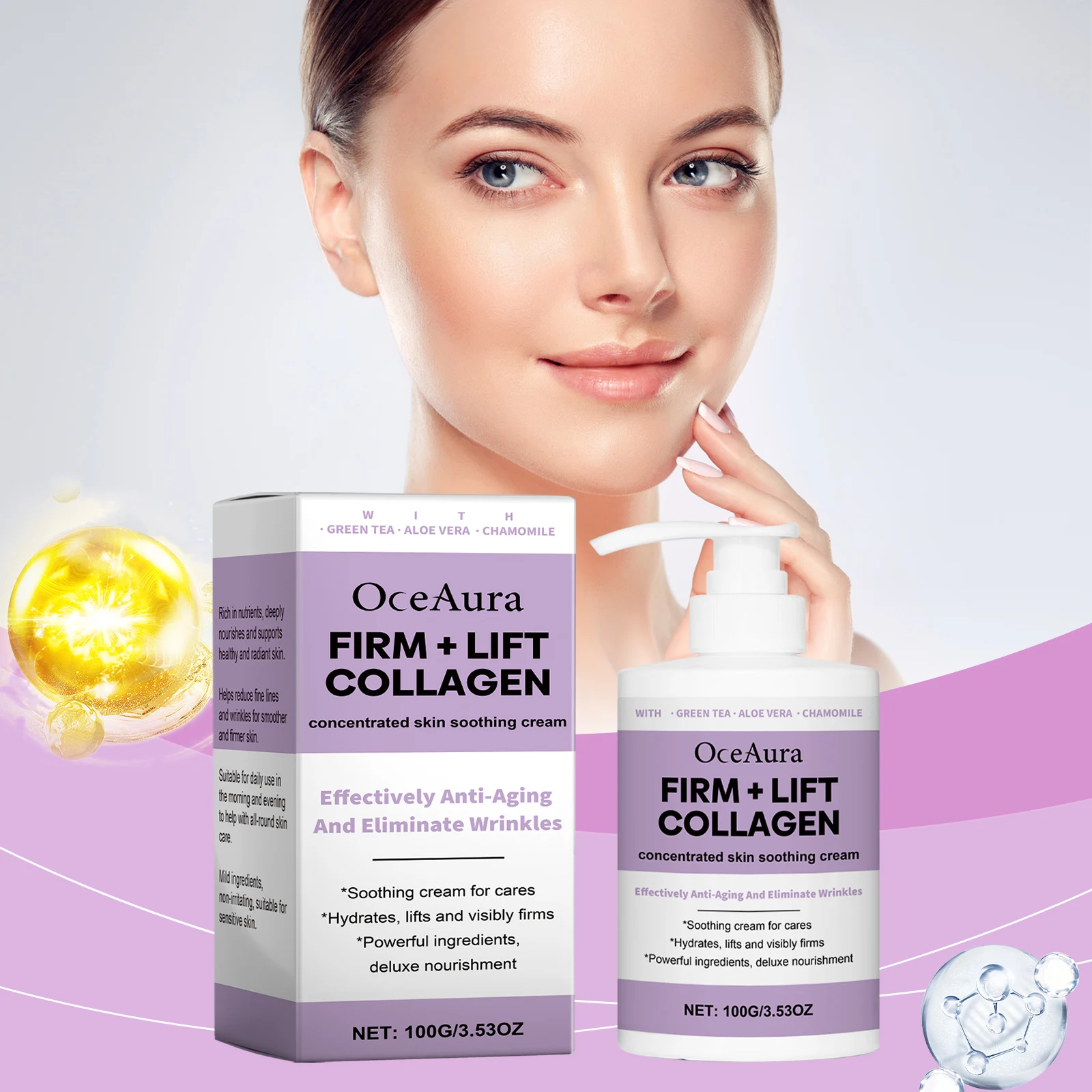 Moisturizing Whitening Anti-Wrinkle Firming Cream Best Moisturizing Firming Anti-Wrinkle Anti-Aging Moisturizing Cream Cream