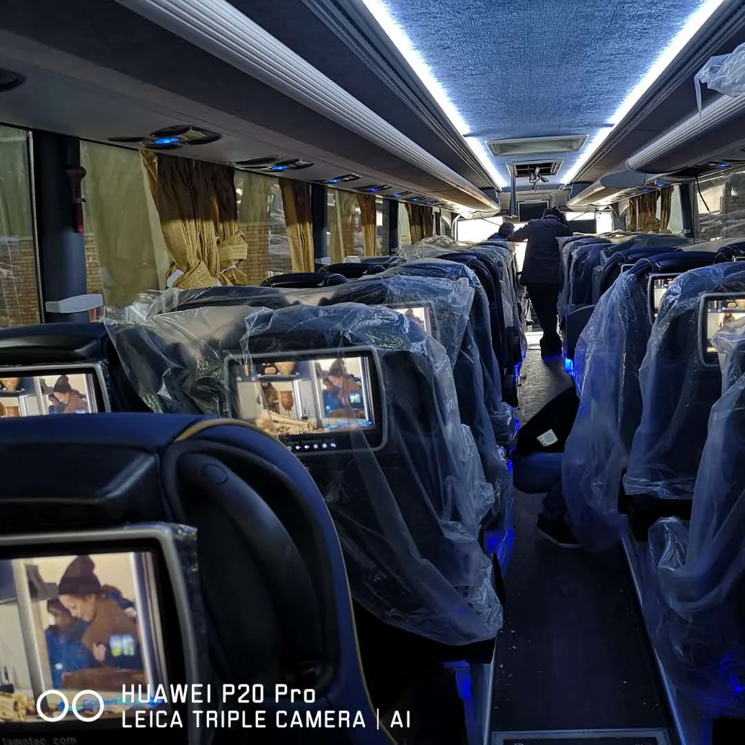 10.1-inch tour bus in-vehicle entertainment system/multimedia audio video entertainment system