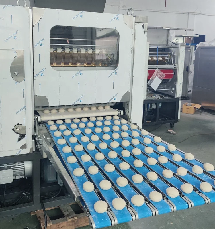 Automatic Big Dough Divider And Rounder Dough Balls Cutting Making Machine Price High Production Equipment