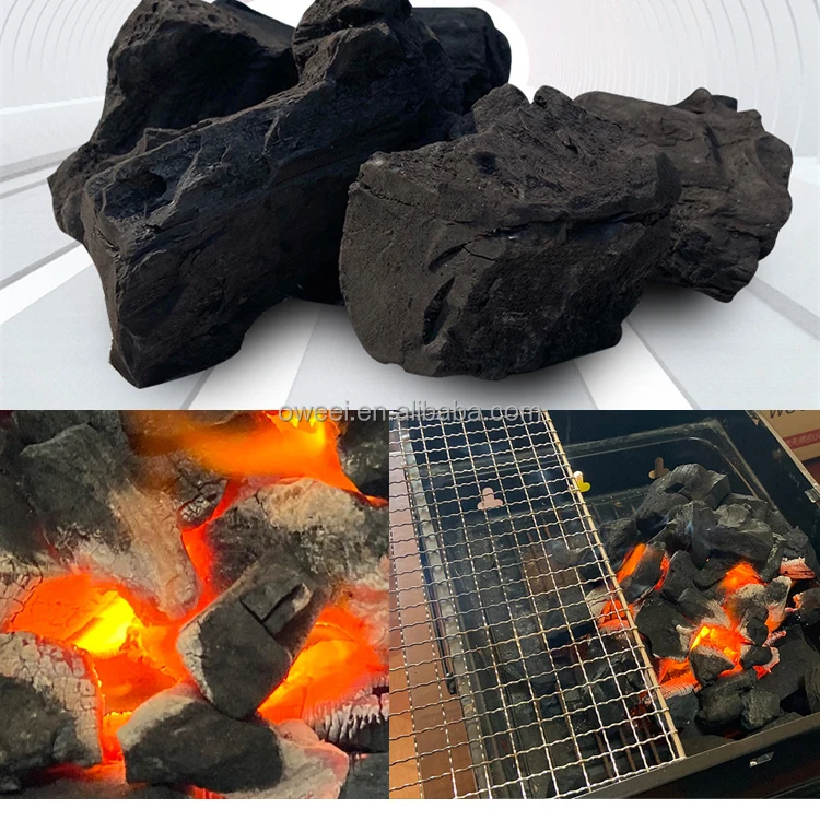 Coconut Briquettes Bbq For Coal -Hookah Black Coco Briqquet Briquette Shell Machyneri Car Form Carbon Activated Charcoal Shisha