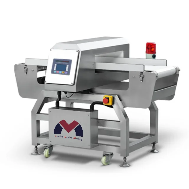 High Sensitivity Accuracy Pharmaceutical Plastic Bread Canned Meat Full Metal Foreign Object Detector