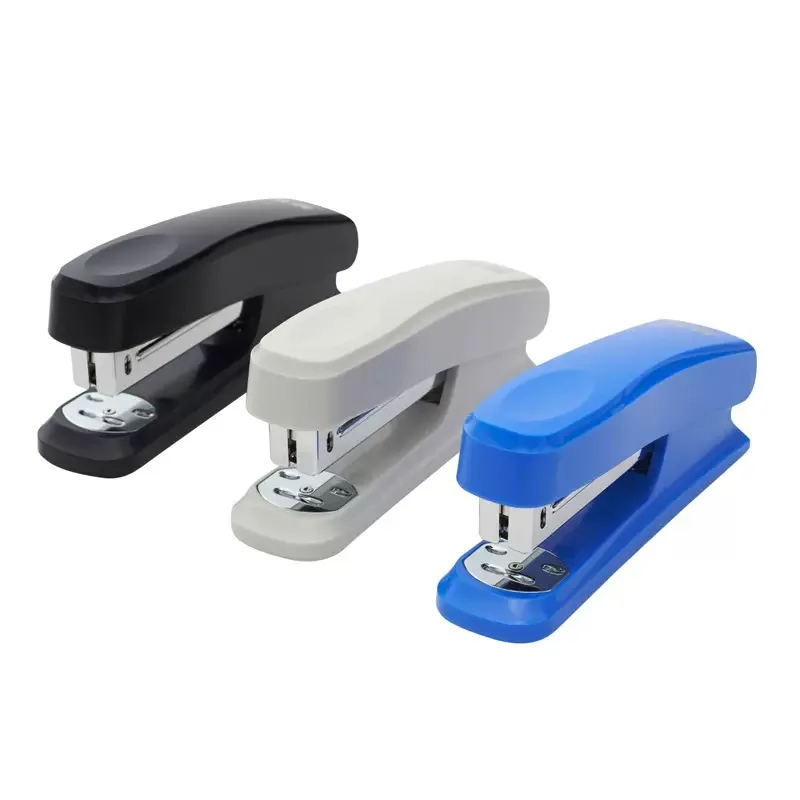 Promotional Office desktop stapler metal full strip stapler school universal paper stapler