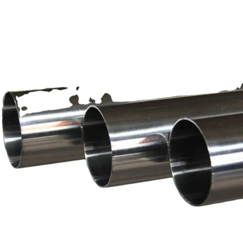 Polished Bright Mirror Stainless Steel Round Pipes