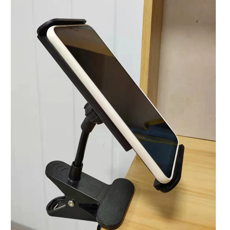 Hands Free Viewing Adjustable Phone Holder Universal 360 Rotating Lazy Holder Phone Mount Gooseneck Tablet Holder for iPad Mini