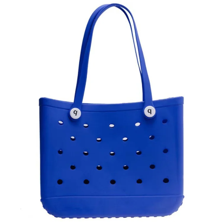 Outdoor Fashion Camping Xl Large Handbags Tote Simply Southern Silicone Eva Bogg Beach Bag For Women