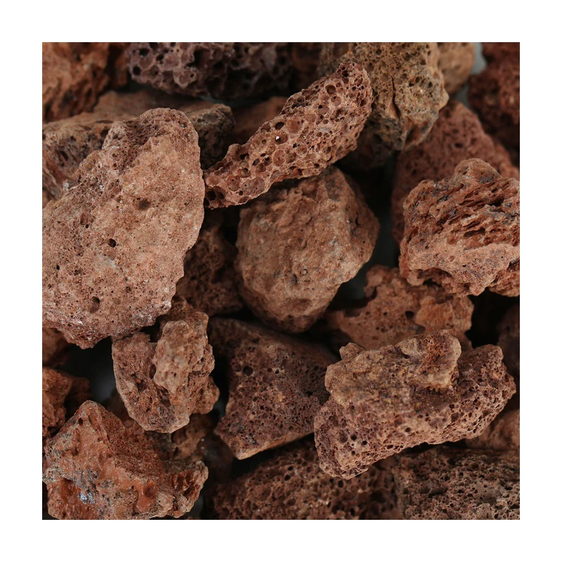 Wholesale red lava pumice stone for building lava volcanic stone for garden basalt lava stone rock tumbled 5 8 mm