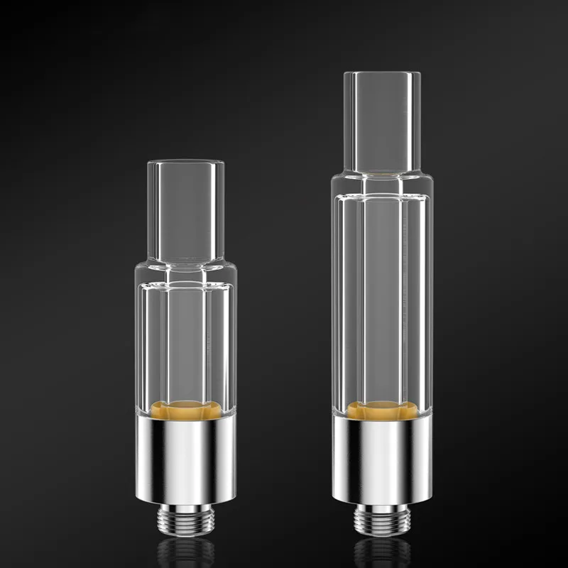 Full Glass Vape pen no pb Cartridges half gram oil cartridges Glass atomizer 510 Thread Vape Carts Empty Glass Tank