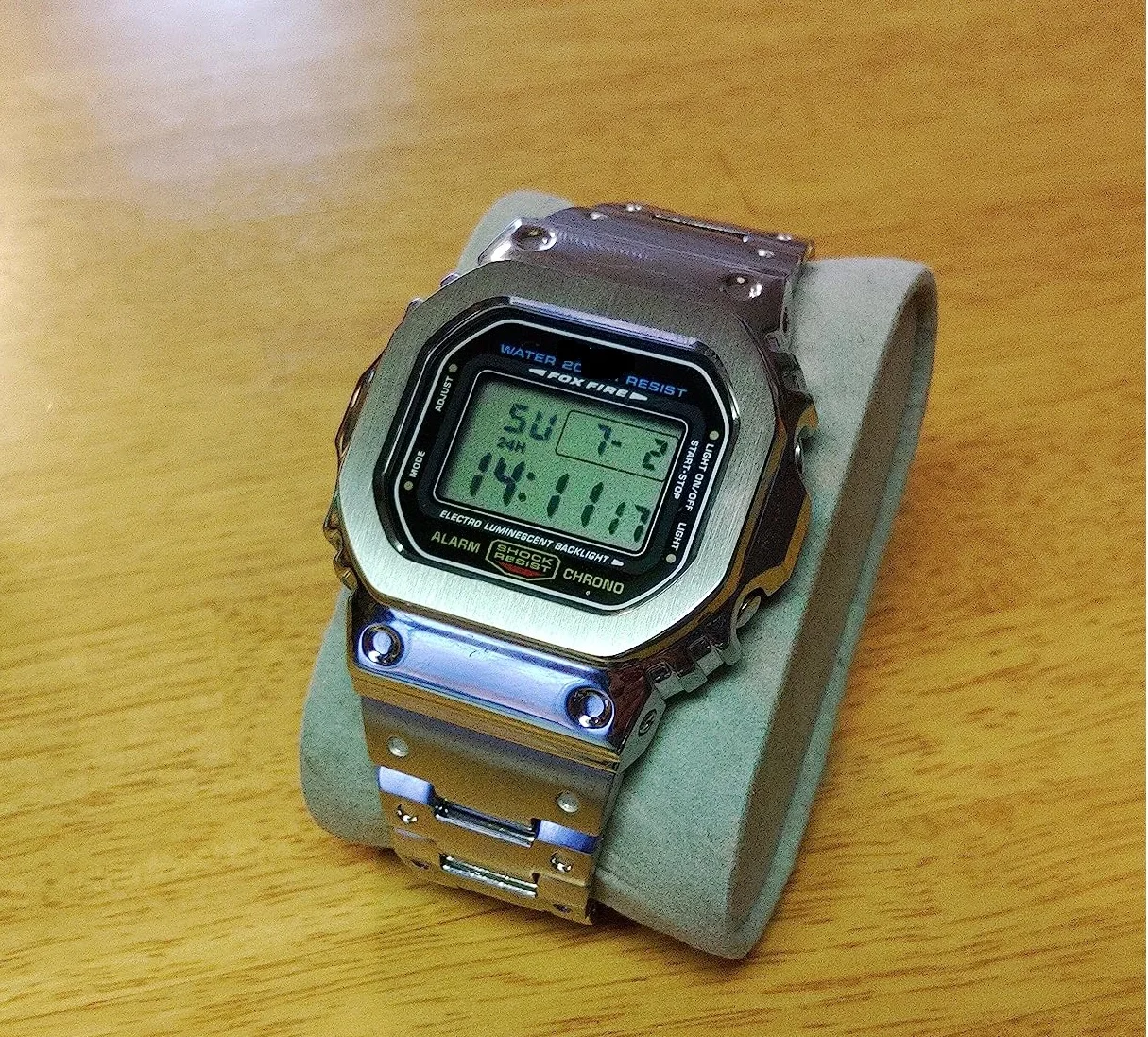 Wholesale Custom DW5600 DW-5600 5600 Stainless Steel metal Bezel case