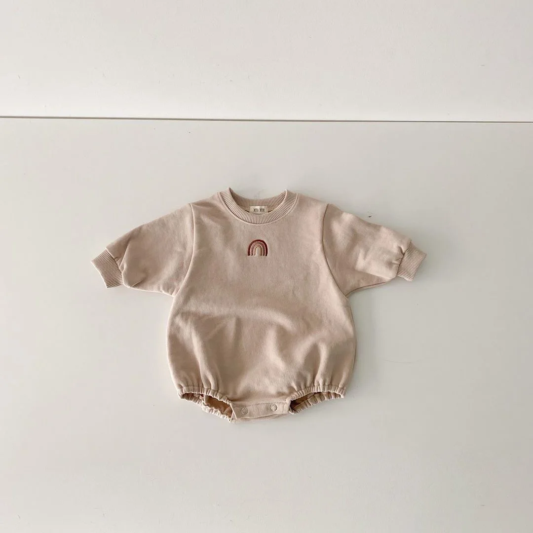 Xiximi Baby Embroidered Bear Casual Sweatsuit Children Clothes 2022 Spring Korean Style Sports Two-piece Baby Clothing Sets