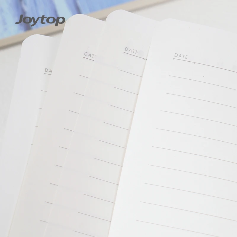 Joytop 102145 Wholesale Listen to the sea and fall asleep - B5 horizontal line inner page of flip coil book