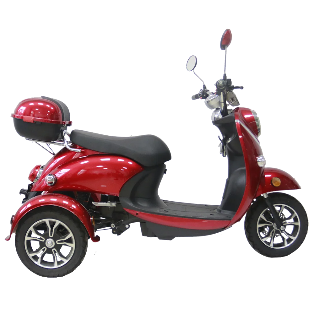 EEC certificate best sale 60V20Ah lead-acid battery 800w electric power tricycle with pedal 3 wheel electric bike