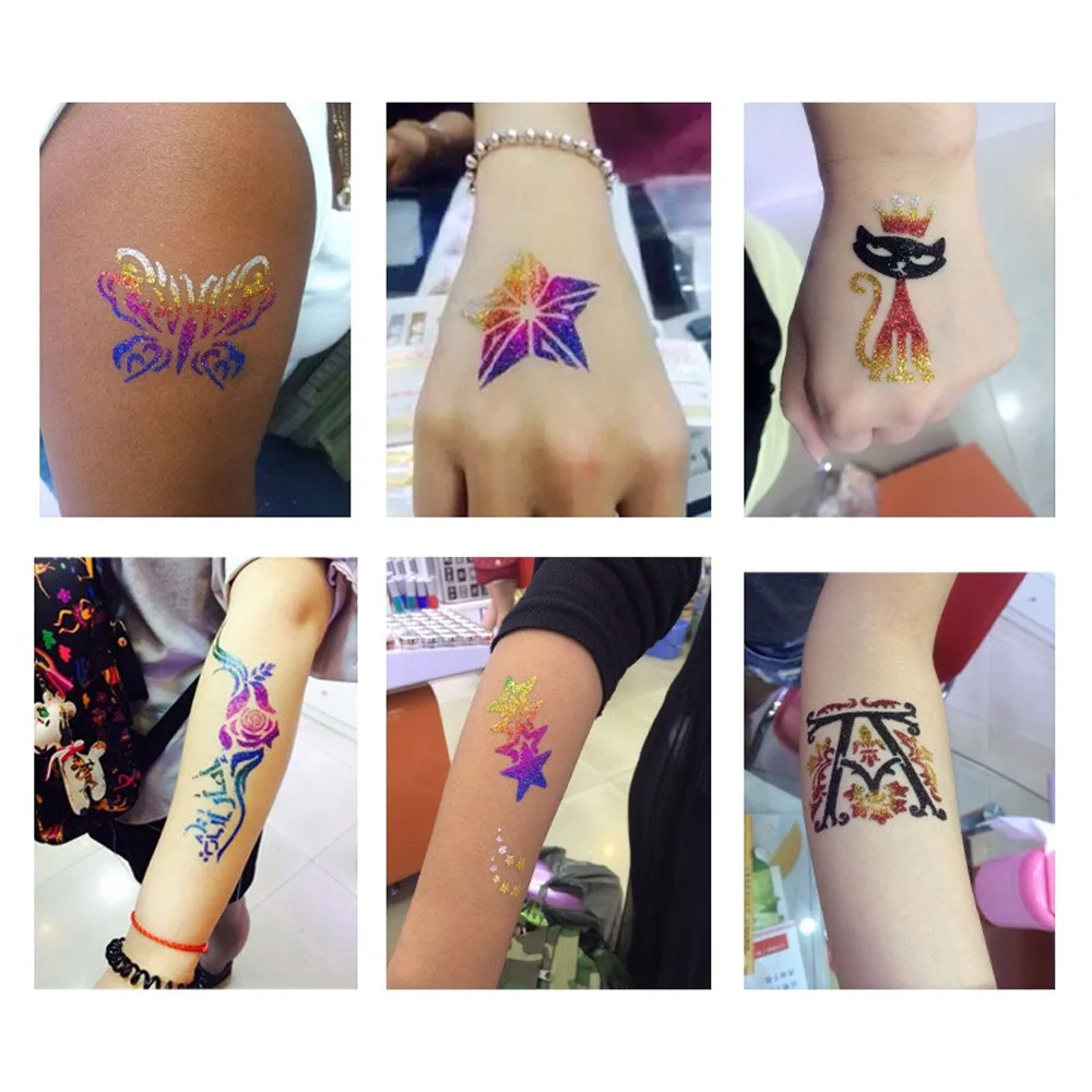Oem Profession  Makeup  Body Paint Temporary Glitter  Tattoo Glue  Durable Mink  Strong Eyelash clear Glue