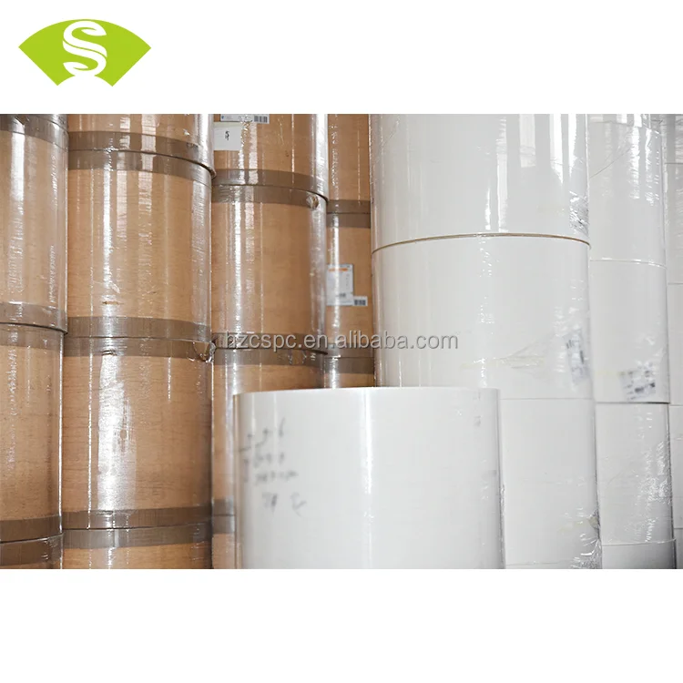 ECO-Friendly one side pe laminated paper in jumbo roll