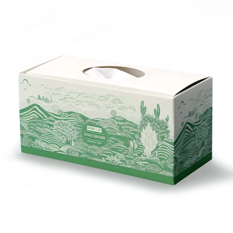 Henrich Recommend Facial Tissue Thailand White Bamboo Facial Tissue Pocket Facial Tissue Paper