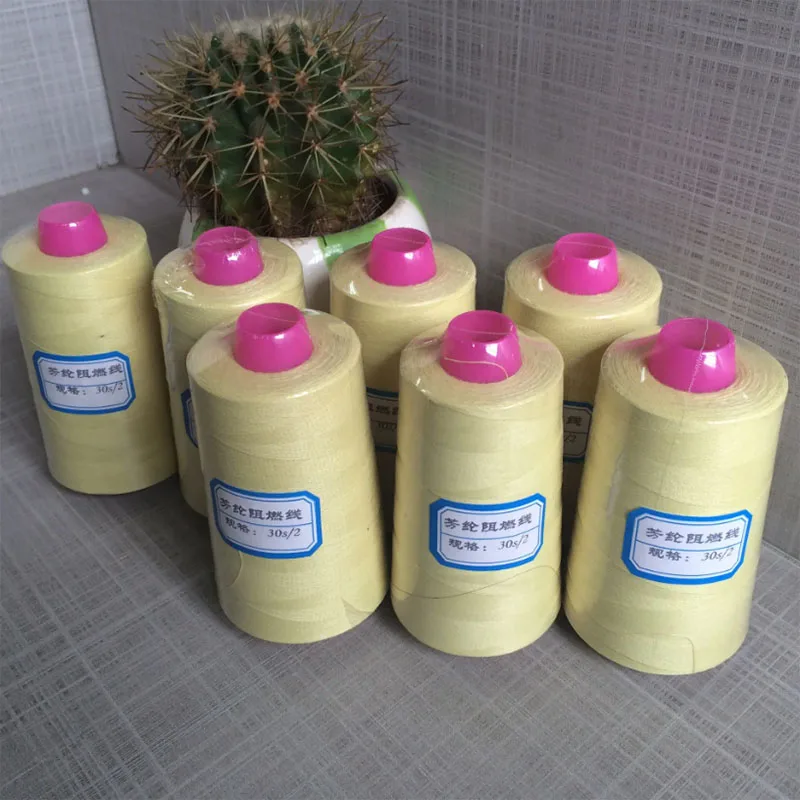 Factory supply high strength 30S/3 100% para Aramid Sewing thread