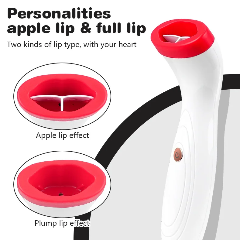 USB Rechargeable Automatic Lip Plumper Instrument Electric Lip Enhancer Plumping Device