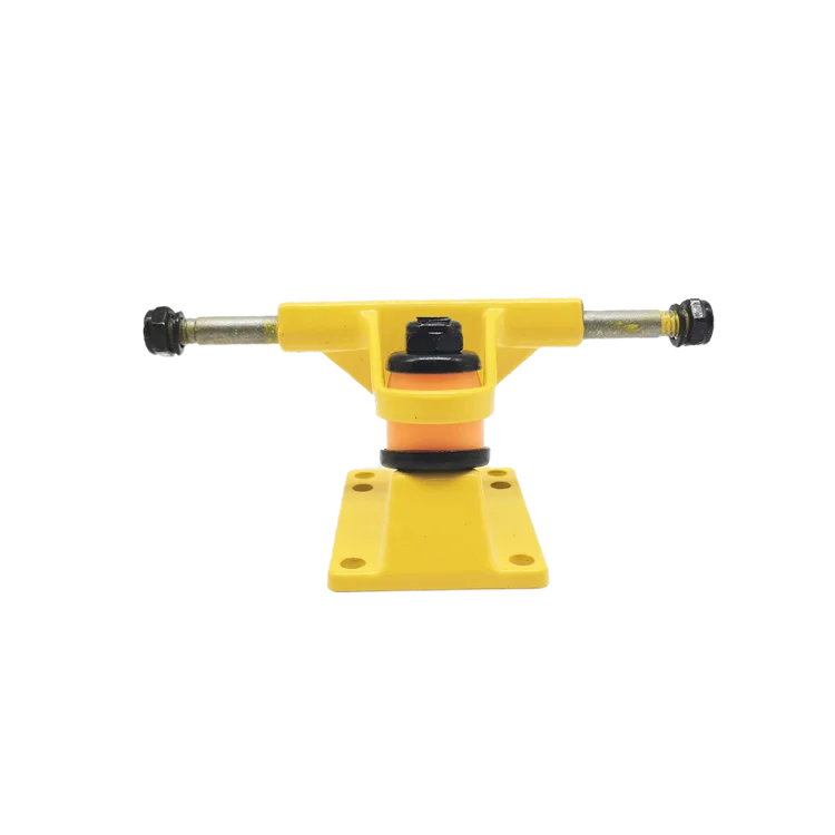 Die Casting 3.25' 80mm Plastic and Penny Board Truck with Yellow Color Paint