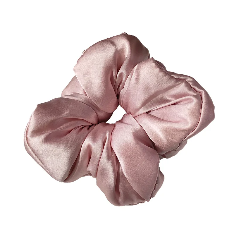 100% Silkworm Silk Pillow and Cloud Sleeping Headband Large Size Sweet Style Pure Silk Scrunchine