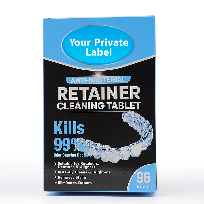 Denture Cleansing Tablets Denture Cleaner 30 Tabs/Box CE Approved Denture Cleaning Tablets