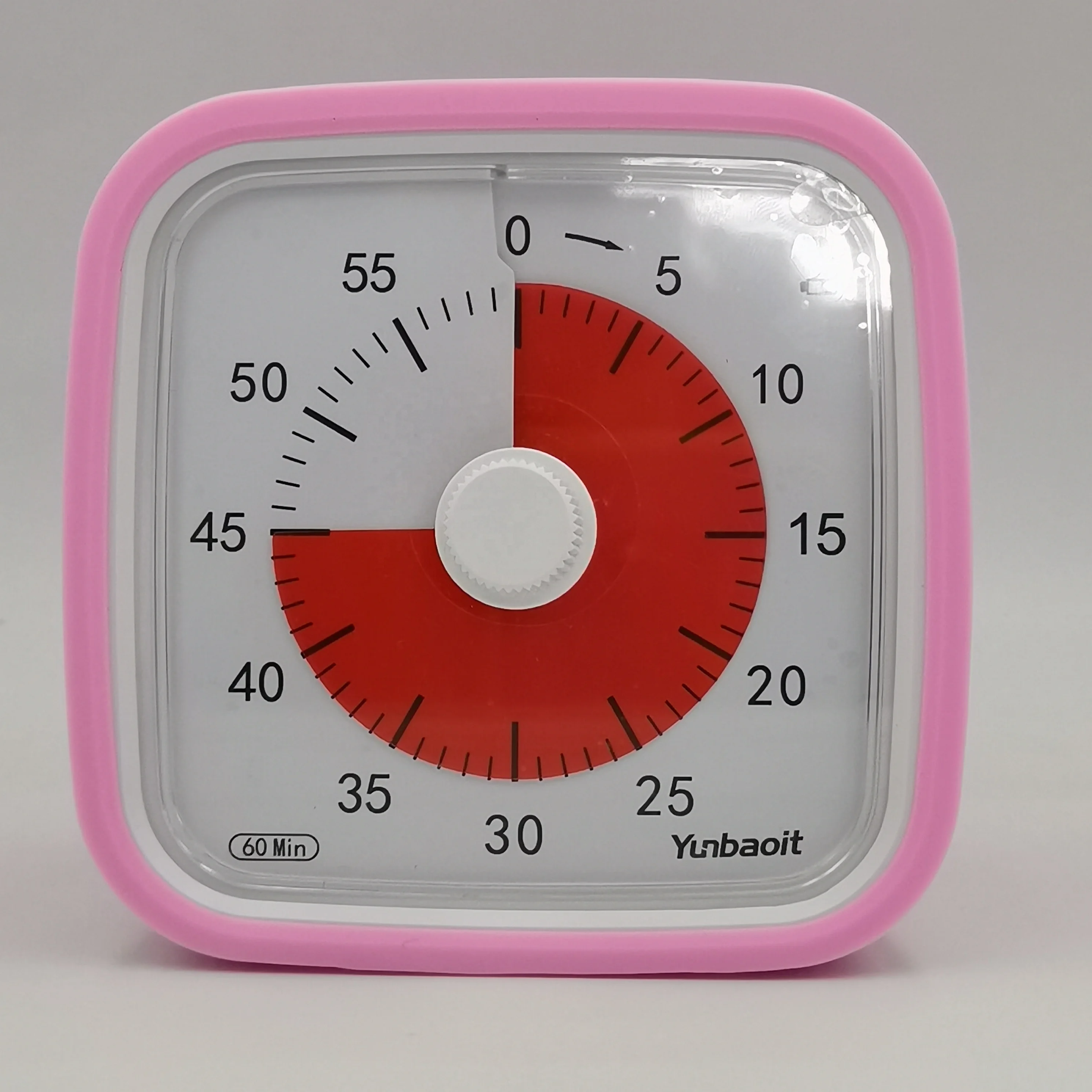 Wholesale Yunbaoit Kids Visual Analog Timer 60 Minute Silent Countdown Timer OEM