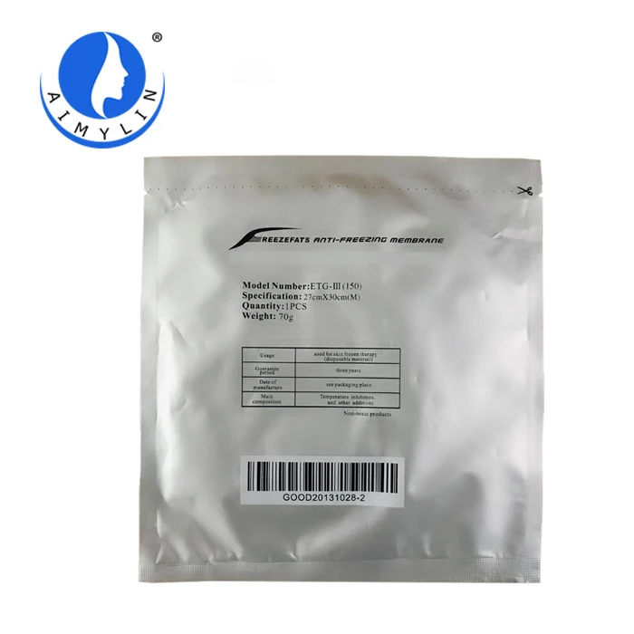  34*42 freezefats антифриз мембраны 110 г криолиполиз гелевые прокладки cryo pad Мембрана для