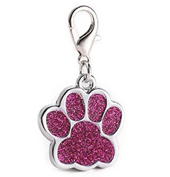 Free Engraved Dog Tag Charm Key Ring For Cute Dog Tag Par Sublim Metal Harness With Name Tag Dog