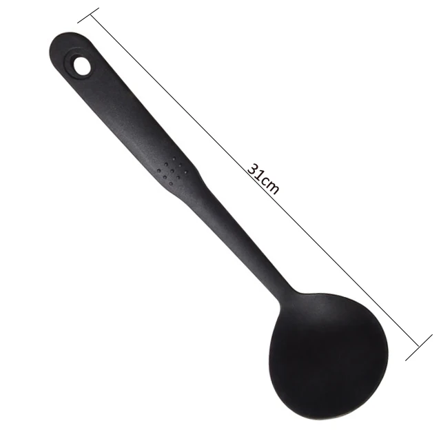 Nylon kitchen utensils plastic soup ladle for kitchen accessories