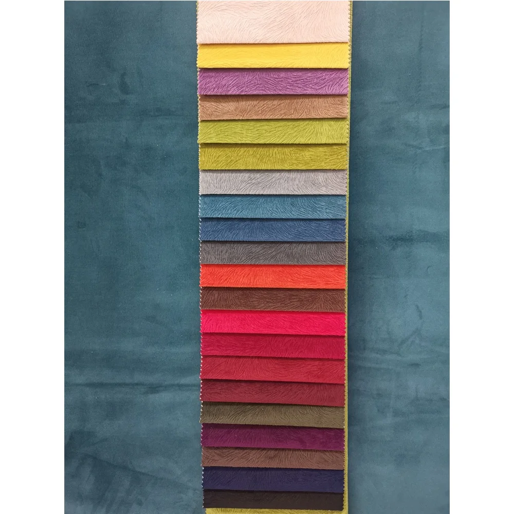 Custom hometextile 100 Polyester waterproof velour super soft dark blue burnout velvet fabric for sofa