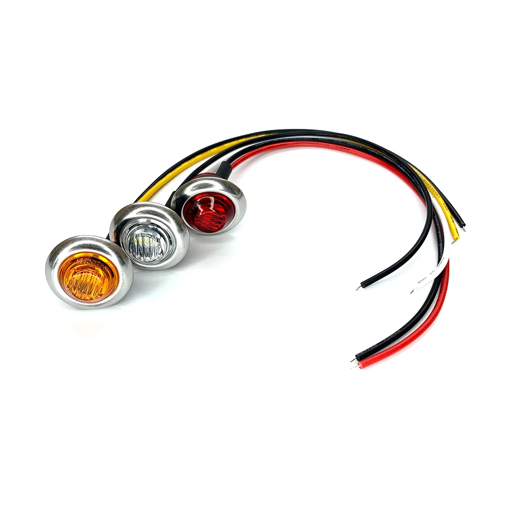 
Universal Car Led Truck 12v 24v LED Side Marker Light Truck Led Light Red Marker Trailer Lights 