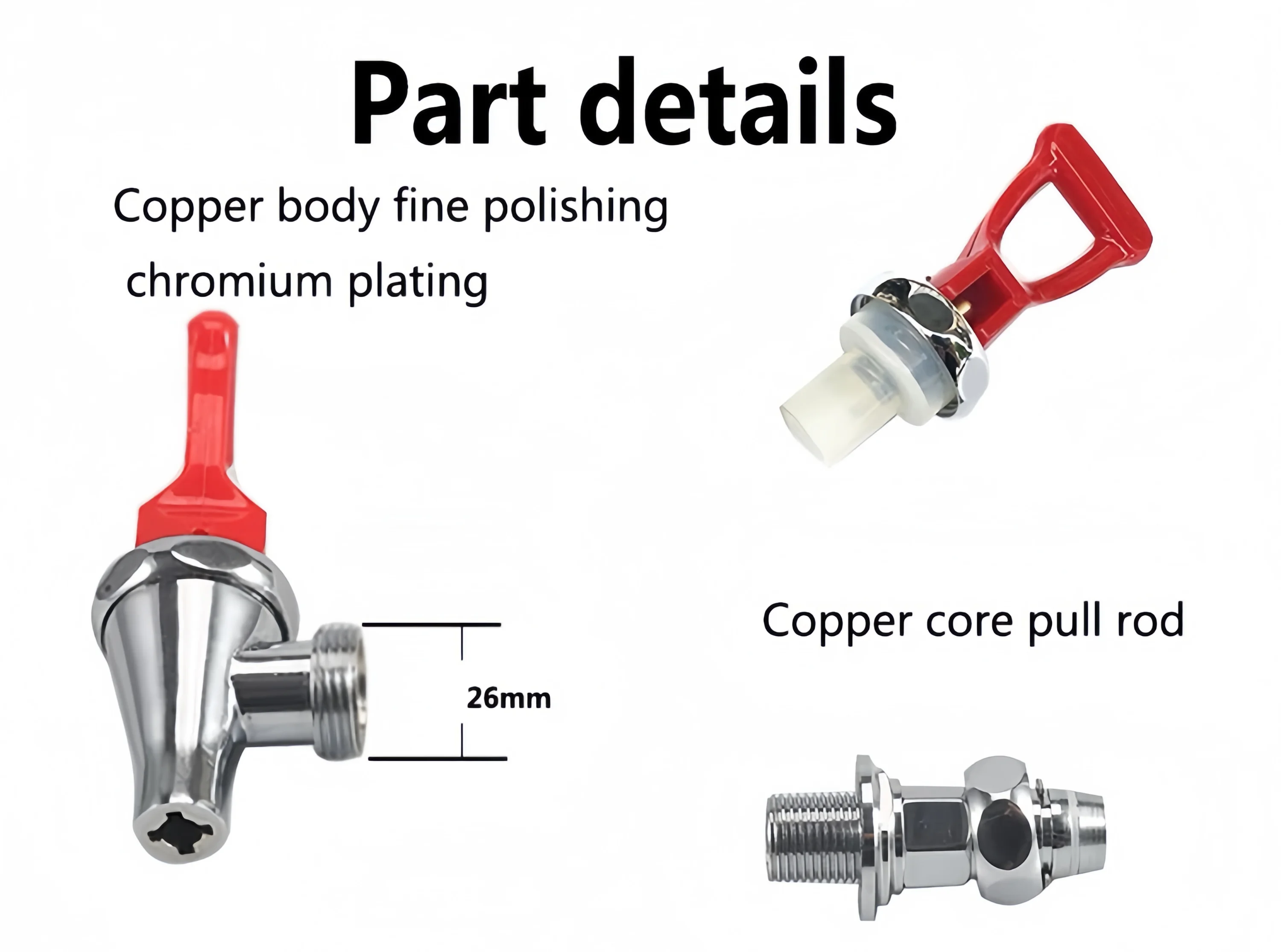 coffee espresso maker commercial stainless steel electric hot water boiler coffee maker Boiler Tap Spigots