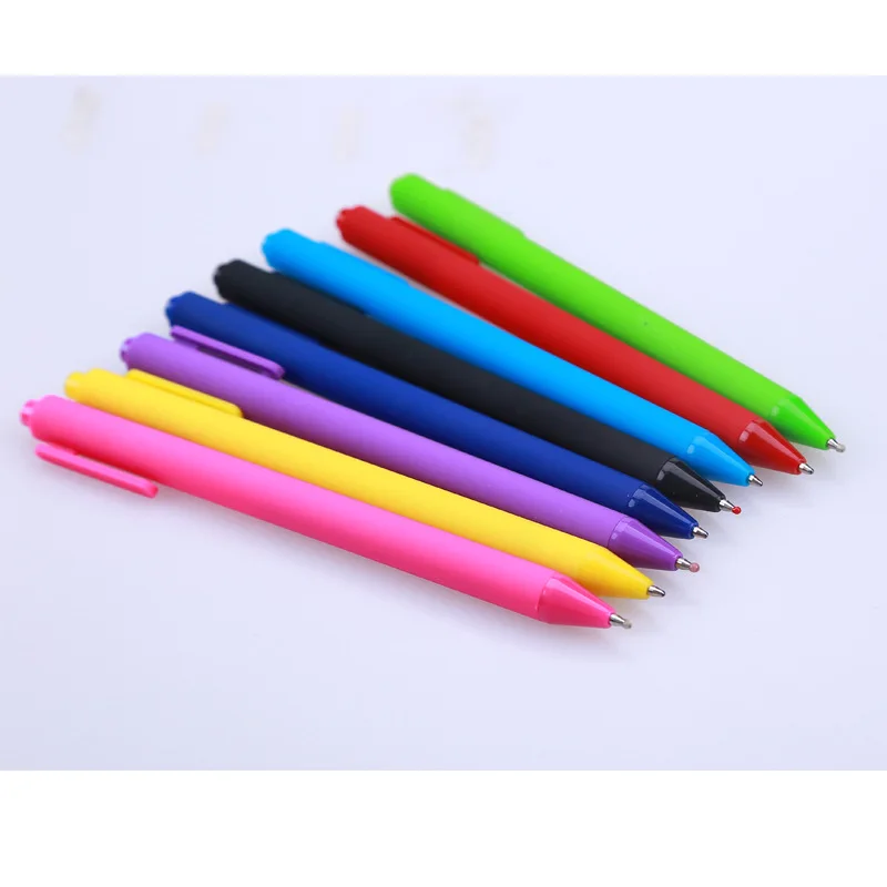 2022  cheap promotion promotional  plastic slim   ball pen  with logo