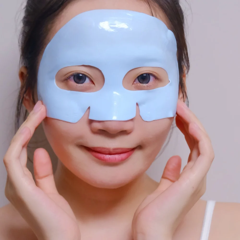 OEM Two Part Face Deep Collagen Skincare Green Masking Collagen Mask Face For Girls
