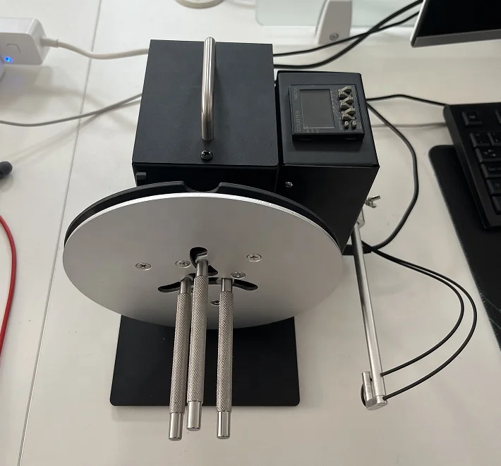 Juxing-R9+ 150mm Width Label Rewinder Automatic Barcode Label Printer Rewinder Barcode Label Rewinder