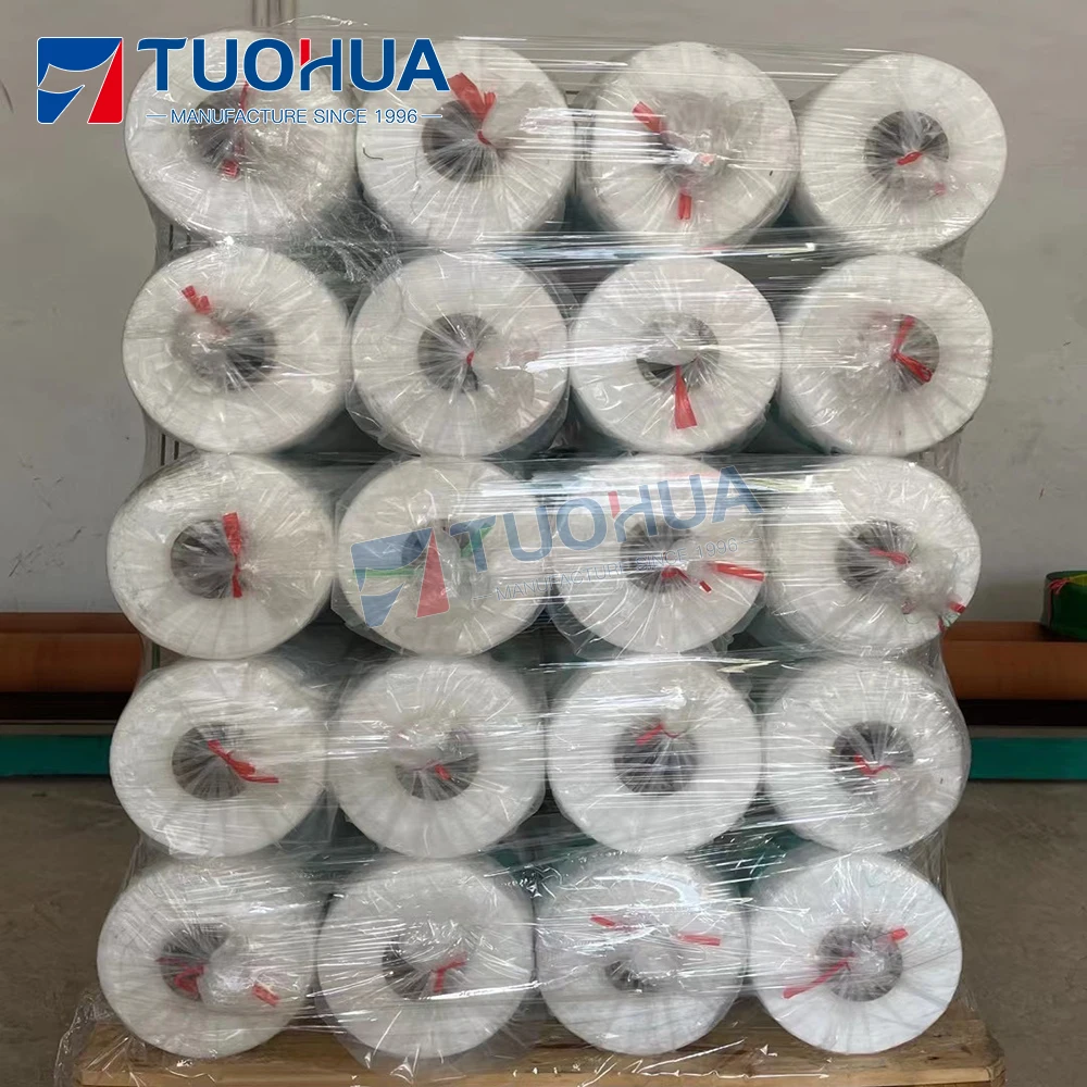 China factory customized 1.25m x 2000m agricultural use hdpe bale net wrap hay net for round bales