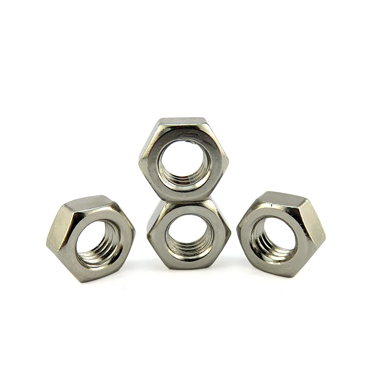 HBLJ DIN934 Hexagon Bolt Carbon steel Stainless Steel SS304 316 Hex Nuts