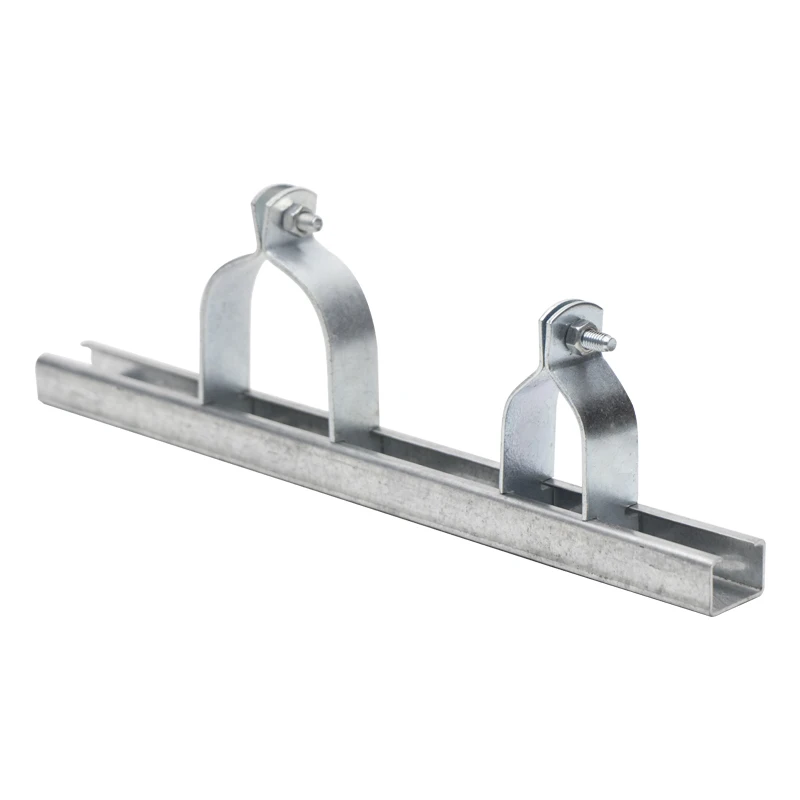 Hot sale High Quality slotted unistrut channel Profilel in Rails 41 x 41 41 x 21 HDG channel supplier