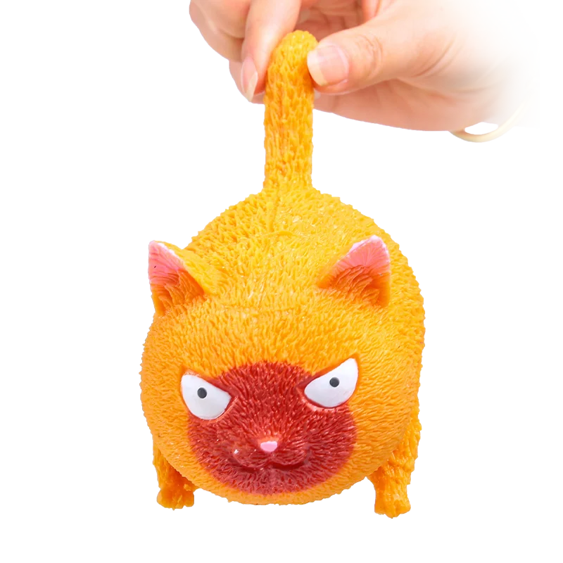Wholesale Sensory Anti Stress Toys Kids 4 PCS Set Cute TPR Soft Squeeze Angry Toy