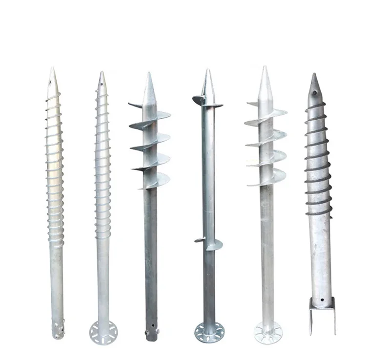 Цена по прейскуранту завода наземный якорь Солнечный заземляющий винт анкерный фундамент