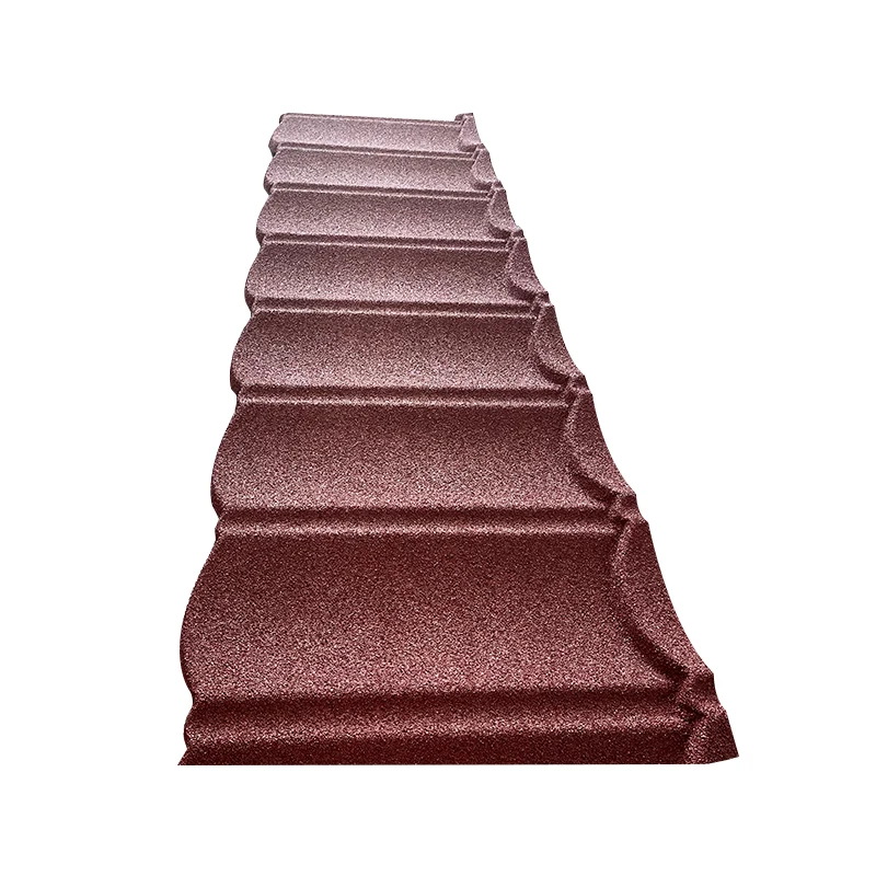 Light Weight Bond Roof Tiles Stone Coated Metal Roofing Tiles Color Coated Roofing Sheet For Houses Building Materials