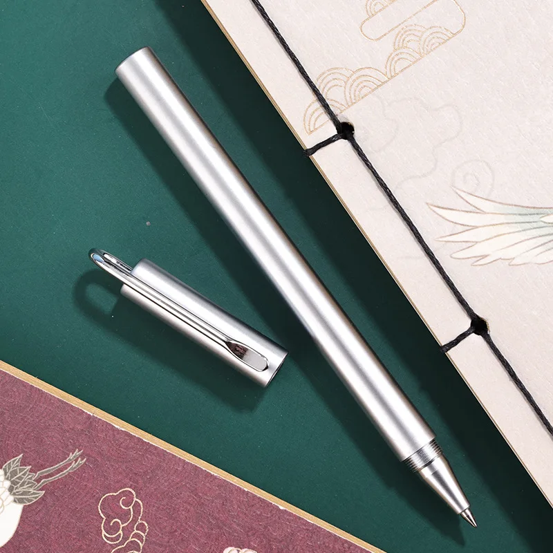 new Hexagonal Brass Pen Shinny rose gold plated metal ball pen custom oem branded logo pen