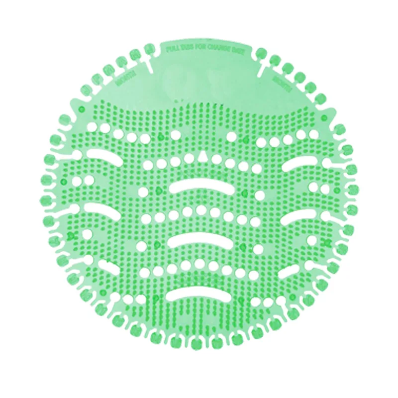 Wholesale Custom Logo Design Anti-splash Air Freshener Round Man Toilet Deodorizer Urinal Screen Mats