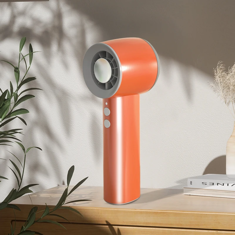 New arrival  rechargeable turbo fan mini handheld fan with powerful wind